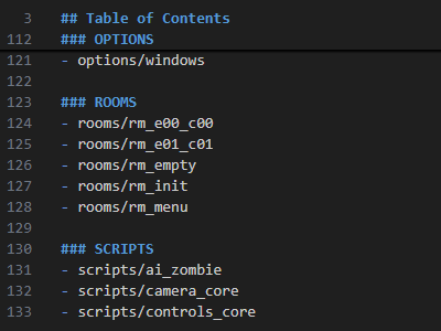 Output preview of the compiled code dump